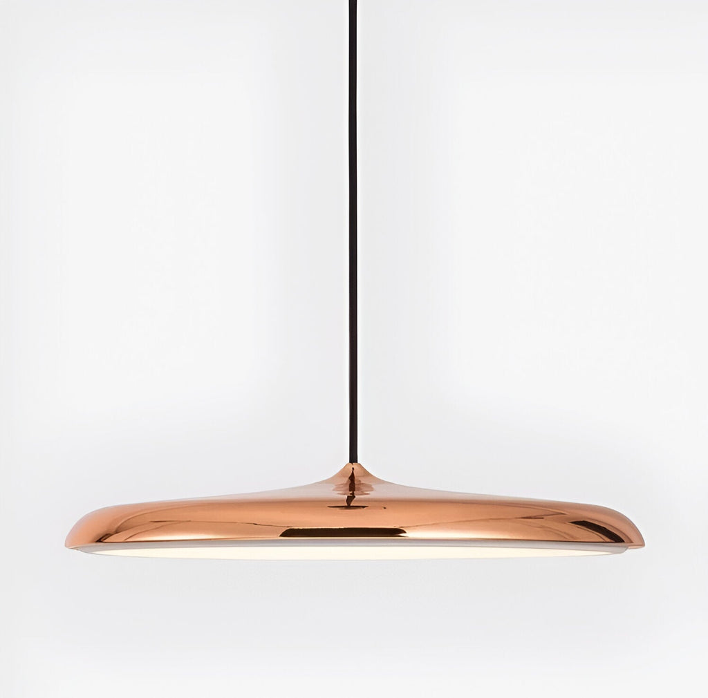 Modern Nordic Flying Saucer Pendant Light Fixture for Kitchen Island, Dining Table & Living Room Decor