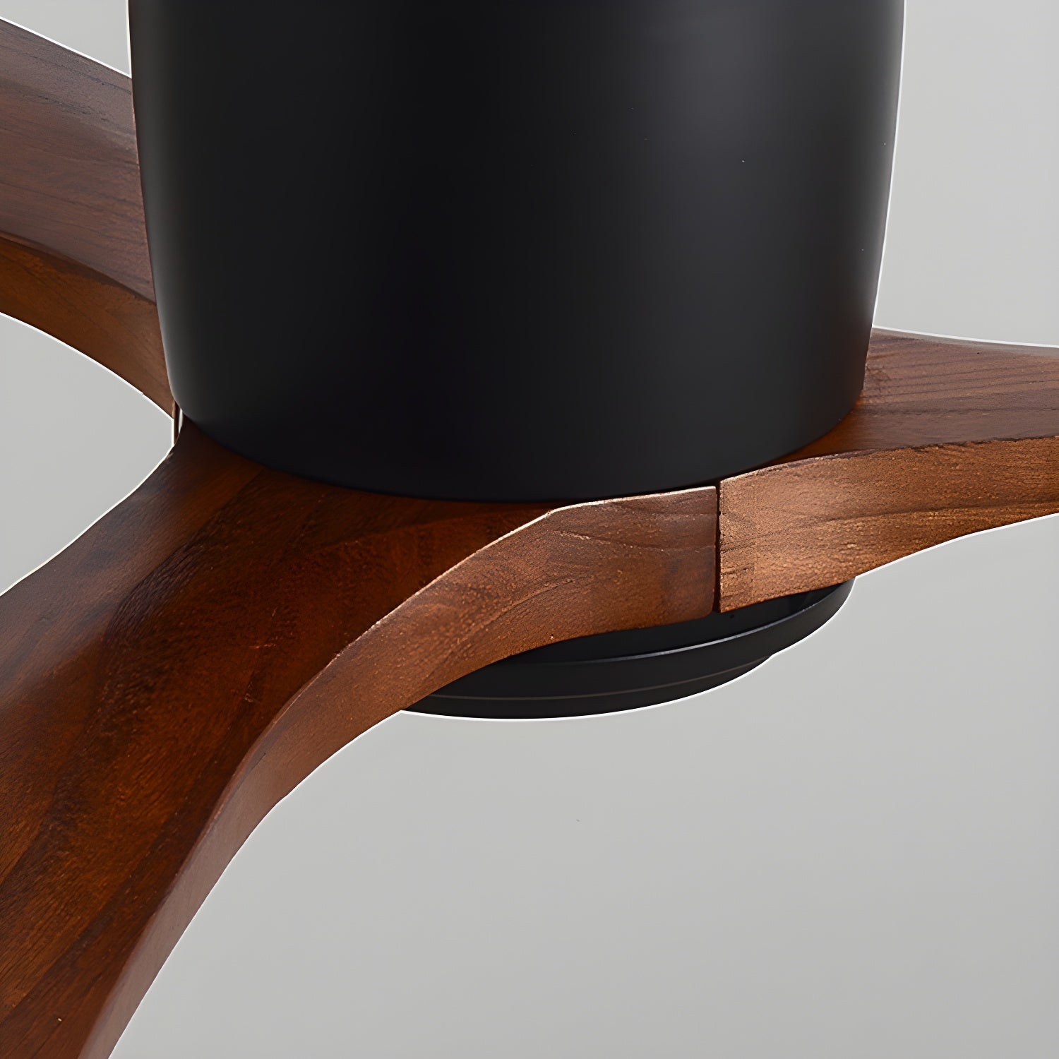 Nordic Wooden Ceiling Fan Light | LED, 6-Speed Control & Ideal for Indoor Spaces, Available in 42", 48", 52" Sizes