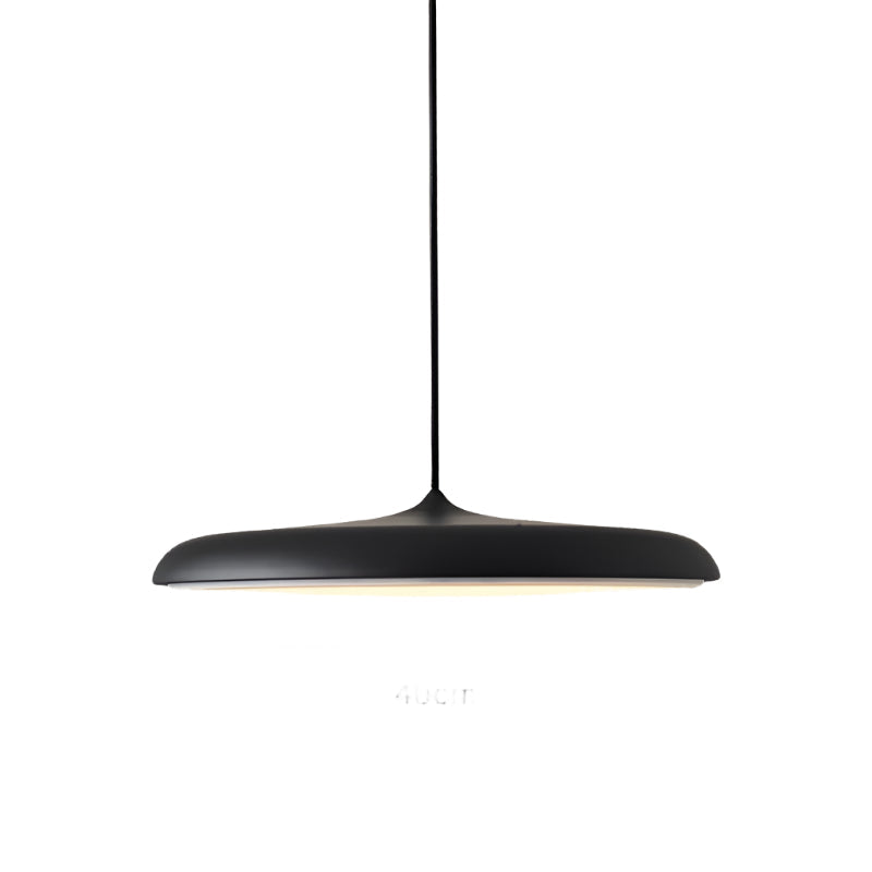 Modern Nordic Flying Saucer Pendant Light Fixture for Kitchen Island, Dining Table & Living Room Decor