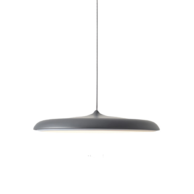 Modern Nordic Flying Saucer Pendant Light Fixture for Kitchen Island, Dining Table & Living Room Decor