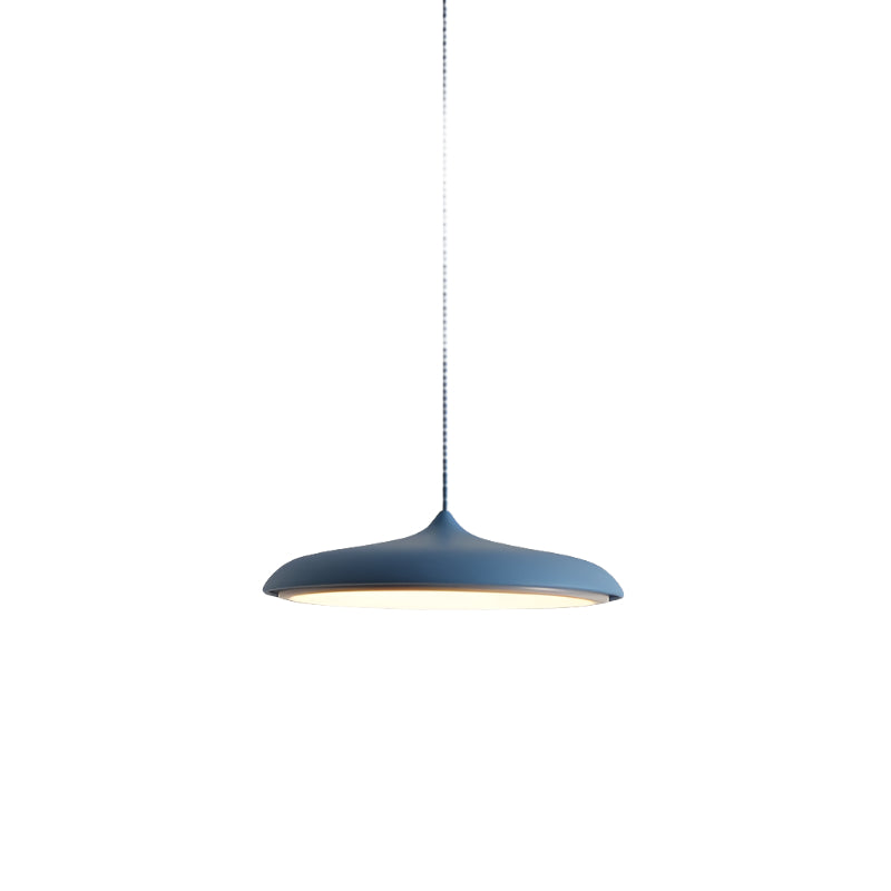 Modern Nordic Flying Saucer Pendant Light Fixture for Kitchen Island, Dining Table & Living Room Decor