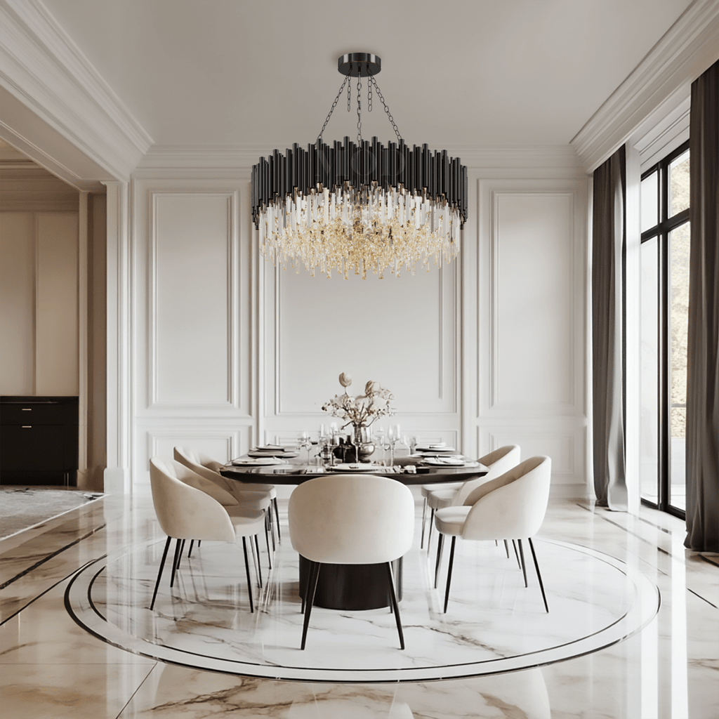 Obsidian Natural Stone Pendant Necklace for Healing & Spiritual Energy