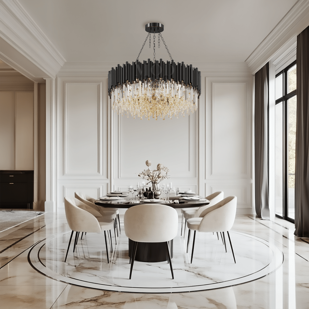 Obsidian Natural Stone Pendant Necklace for Healing & Spiritual Energy