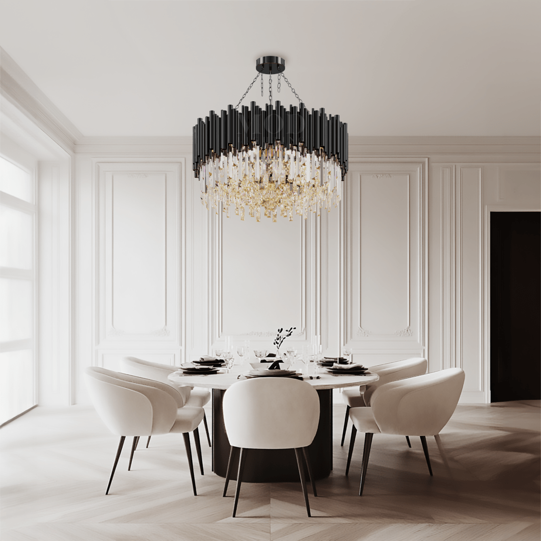 Obsidian Natural Stone Pendant Necklace for Healing & Spiritual Energy