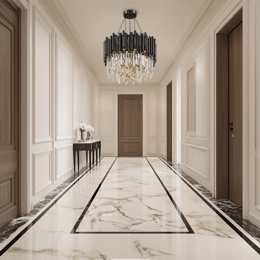 Obsidian Natural Stone Pendant Necklace for Healing & Spiritual Energy