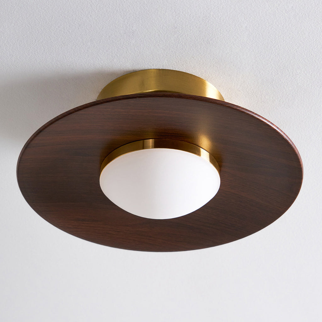 LED Ceiling Lamp - Modern Round Fixture with Adjustable Brightness for Living Room & Bedroom Lighting
