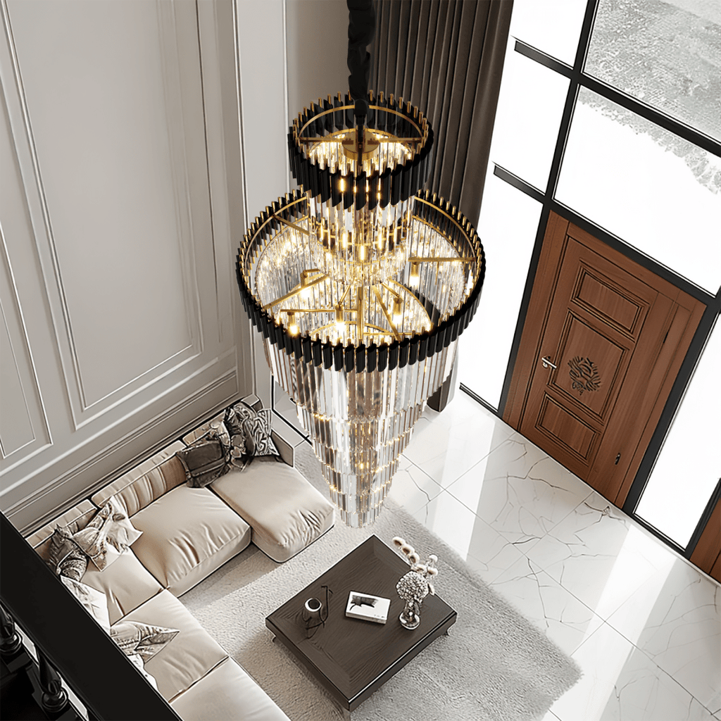 LED Flush Mount Ceiling Light - Modern Onyx Design - Ideal for Dining Room & Low Ceilings