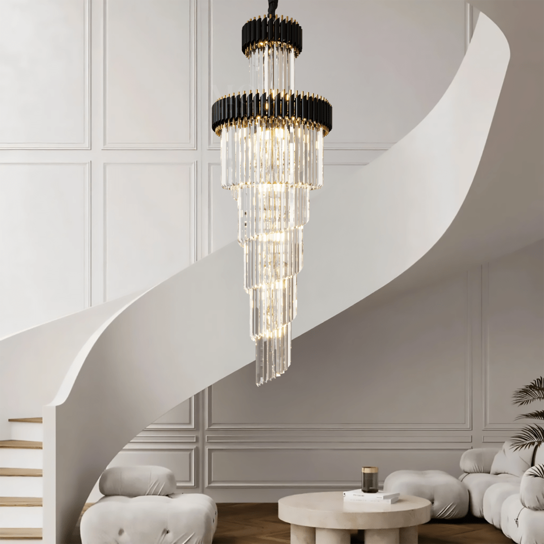 LED Flush Mount Ceiling Light - Modern Onyx Design - Ideal for Dining Room & Low Ceilings