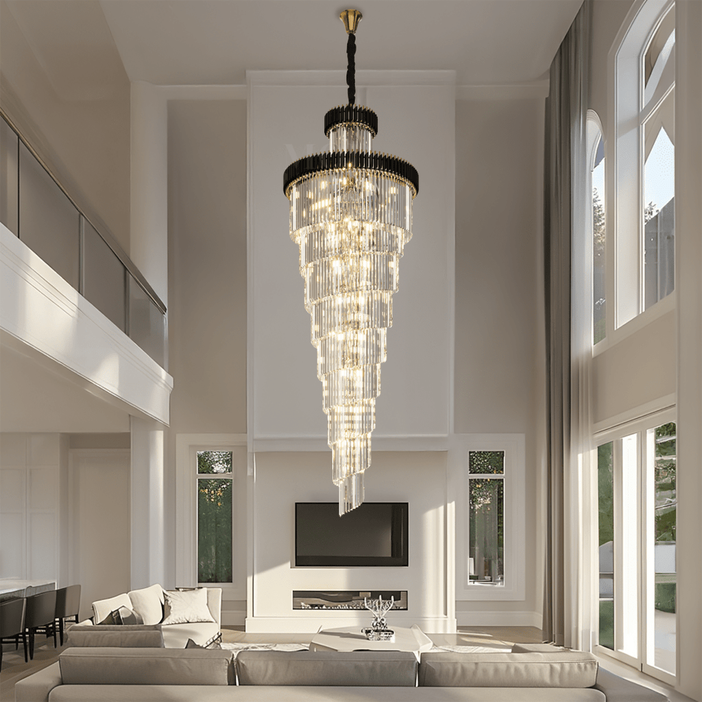 LED Flush Mount Ceiling Light - Modern Onyx Design - Ideal for Dining Room & Low Ceilings