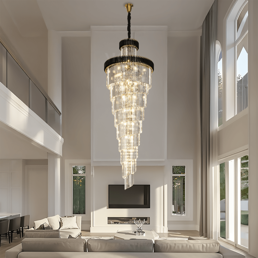 LED Flush Mount Ceiling Light - Modern Onyx Design - Ideal for Dining Room & Low Ceilings