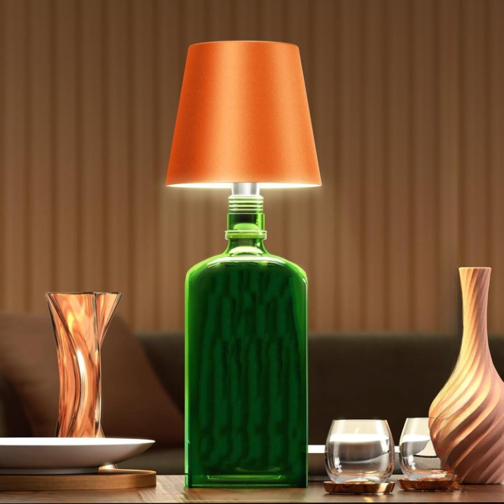Bottle Lamp – Portable Rechargeable Touch Control LED Light with Adjustable Brightness & 3 Color Temperatures
