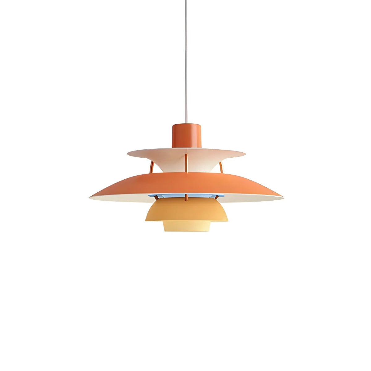 Modern Nordic Multi-layer Pendant Lamp | Adjustable Height, Sloped Ceiling Friendly & Ideal for Living Rooms and Dining Areas