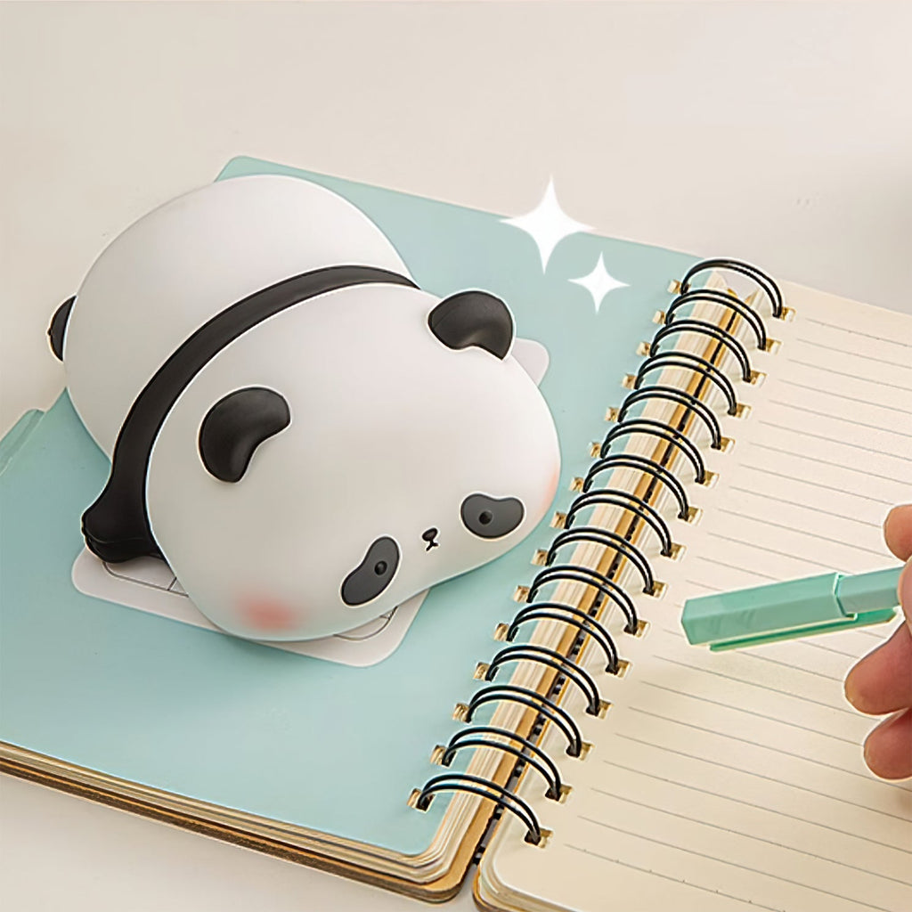LED Panda Table Lamp with Adjustable Brightness for Kids' Room & Nursery Lighting