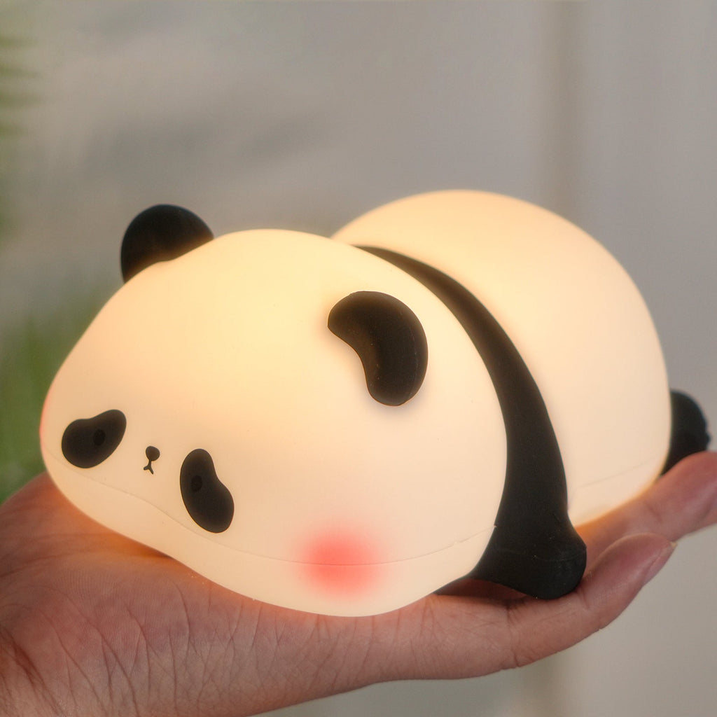 LED Panda Table Lamp with Adjustable Brightness for Kids' Room & Nursery Lighting