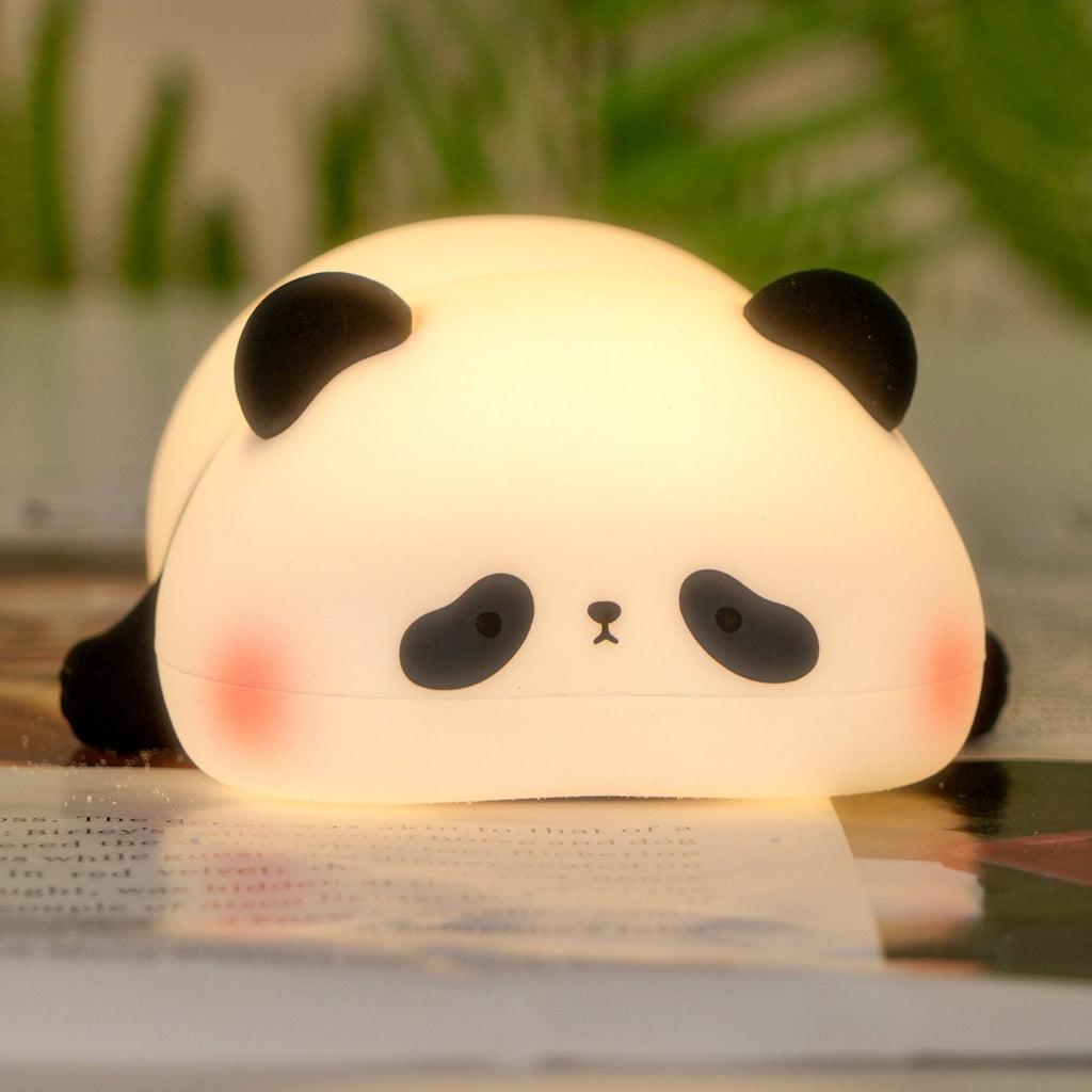 LED Panda Table Lamp with Adjustable Brightness for Kids' Room & Nursery Lighting