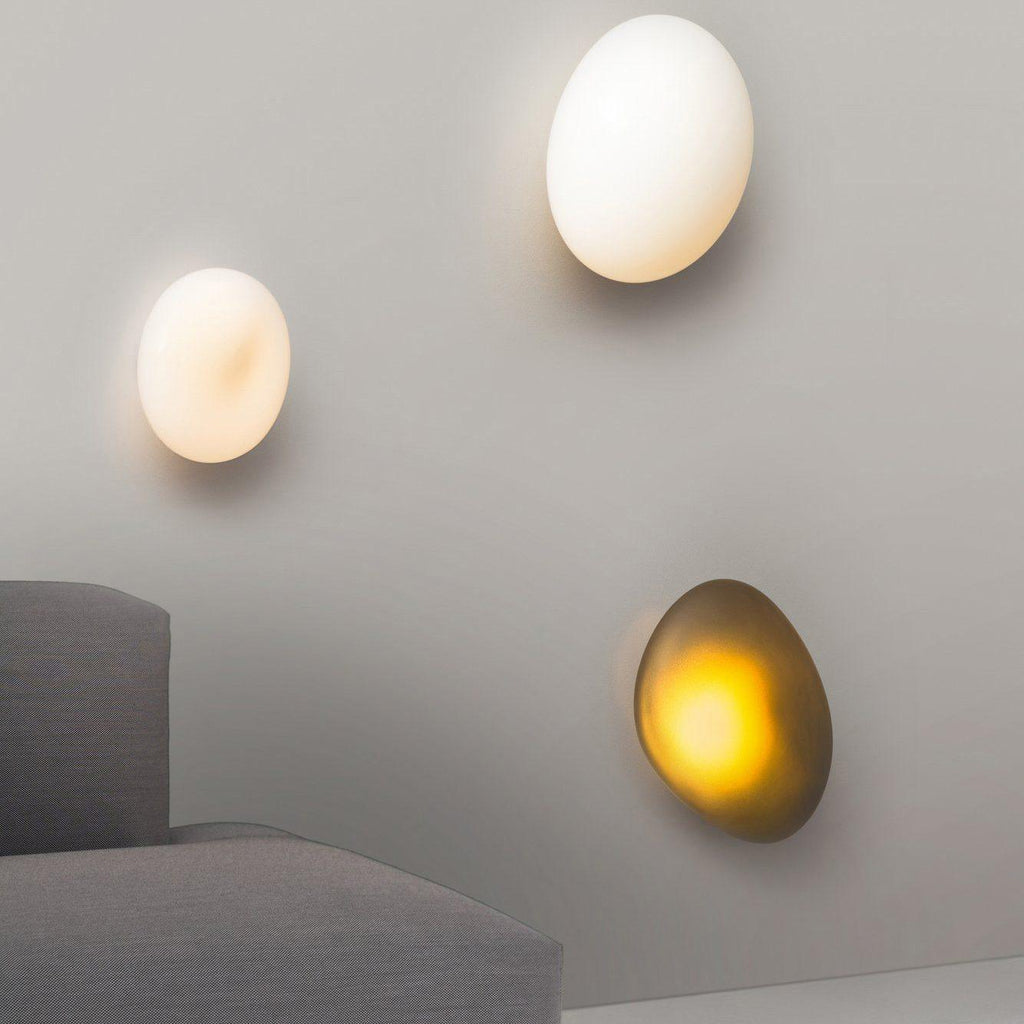 Bubble Glass Wall Lamp | Dimmable, Integrated LED & Versatile for Wall or Ceiling Mounting