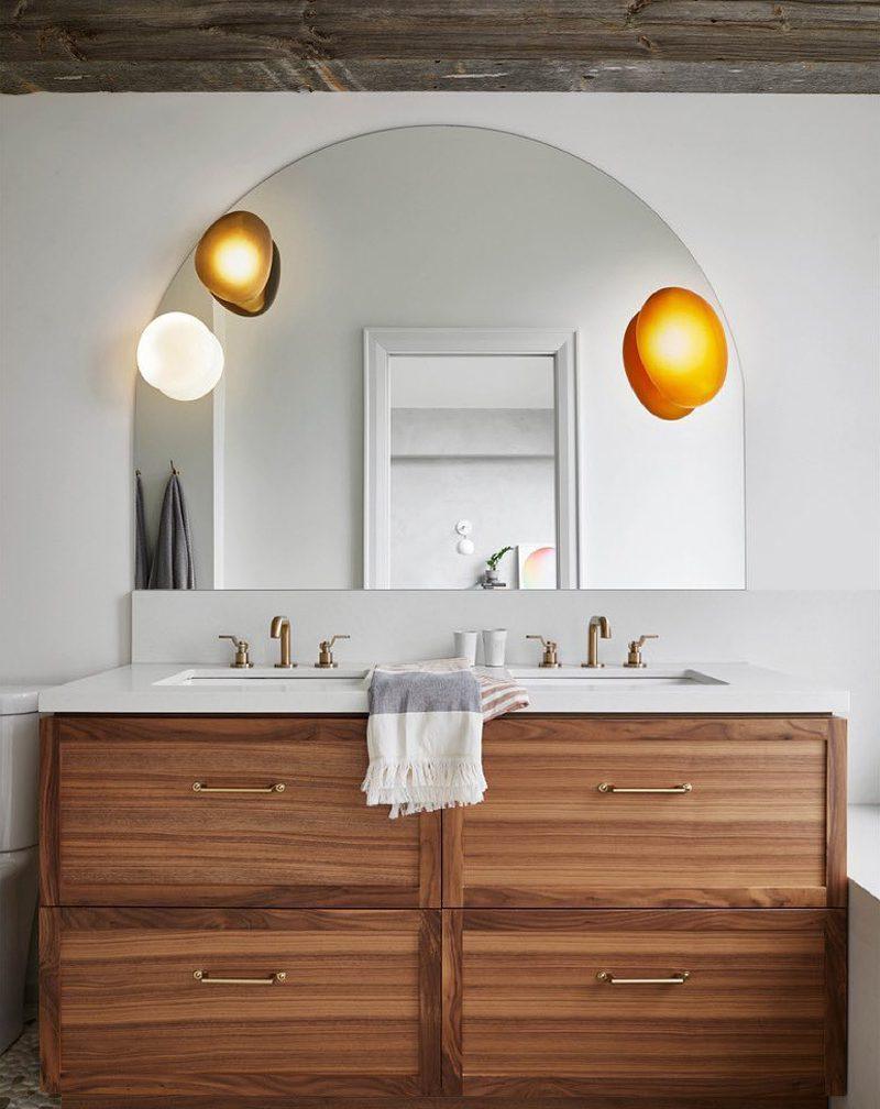 Bubble Glass Wall Lamp | Dimmable, Integrated LED & Versatile for Wall or Ceiling Mounting