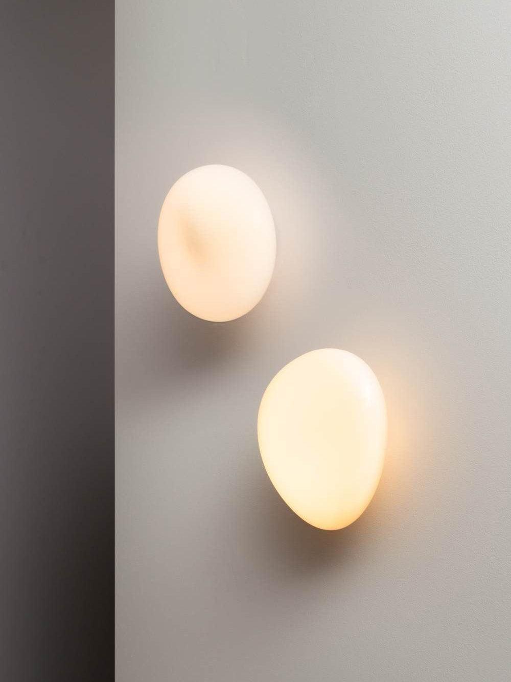 Bubble Glass Wall Lamp | Dimmable, Integrated LED & Versatile for Wall or Ceiling Mounting