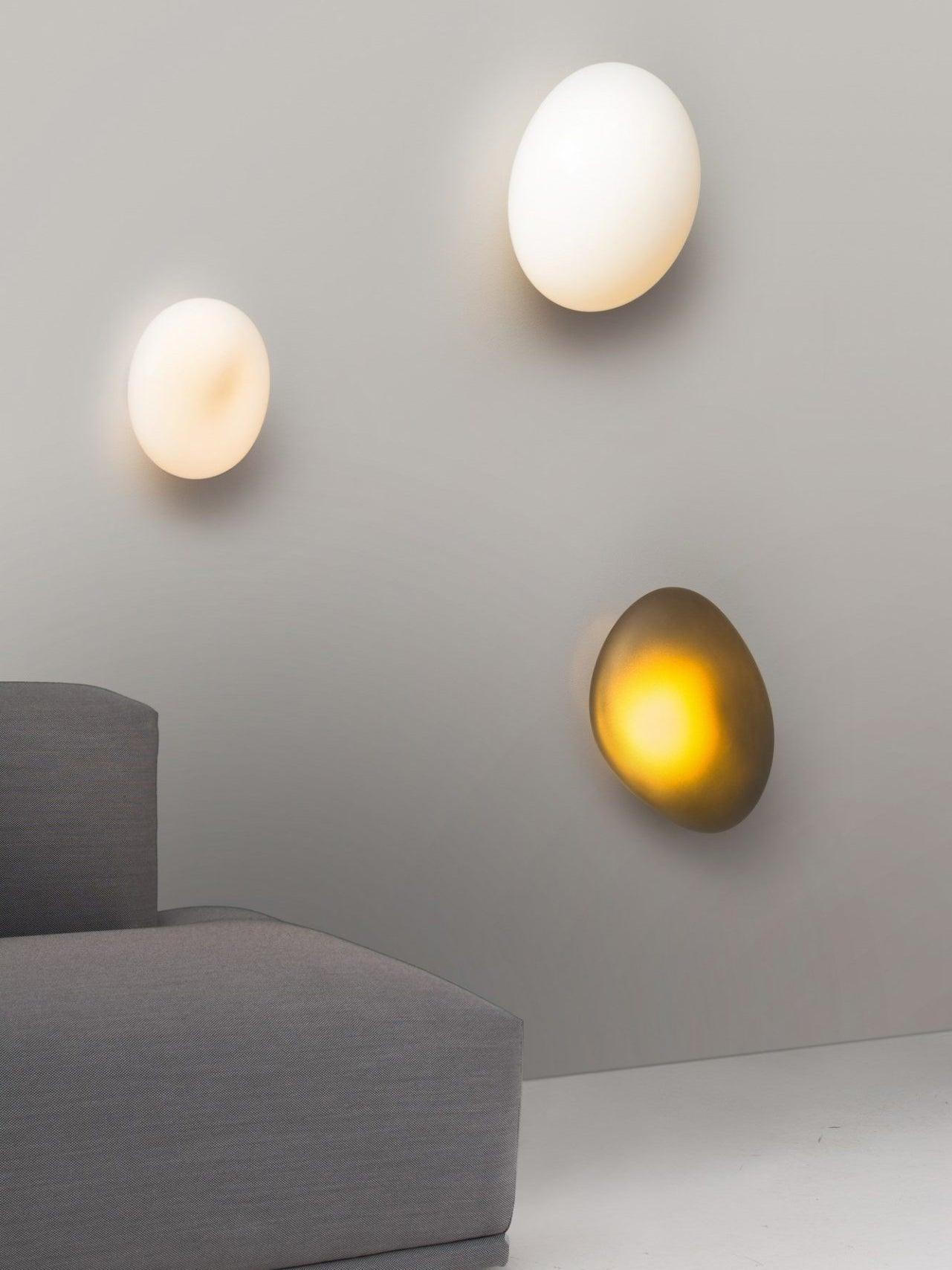 Bubble Glass Wall Lamp | Dimmable, Integrated LED & Versatile for Wall or Ceiling Mounting