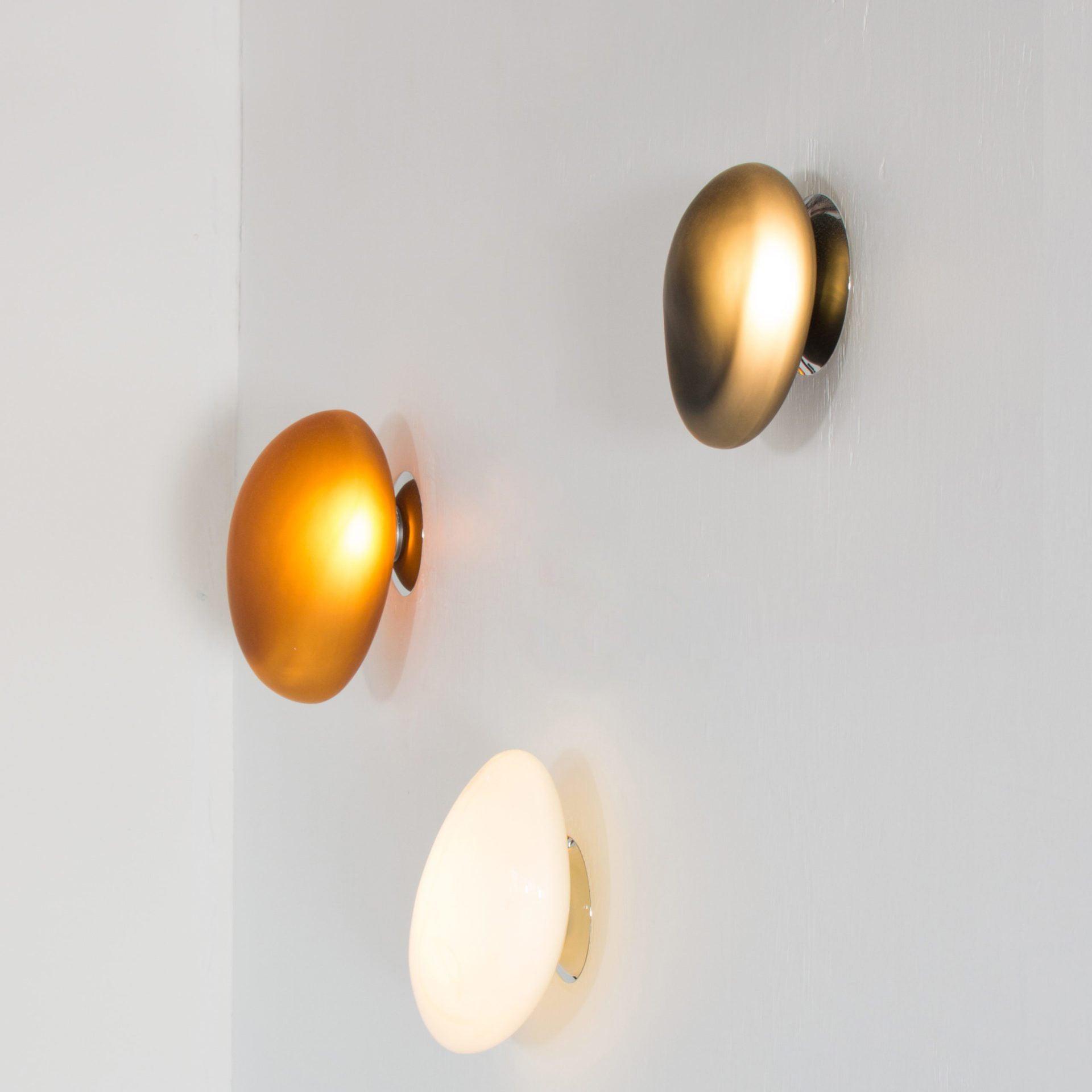 Bubble Glass Wall Lamp | Dimmable, Integrated LED & Versatile for Wall or Ceiling Mounting