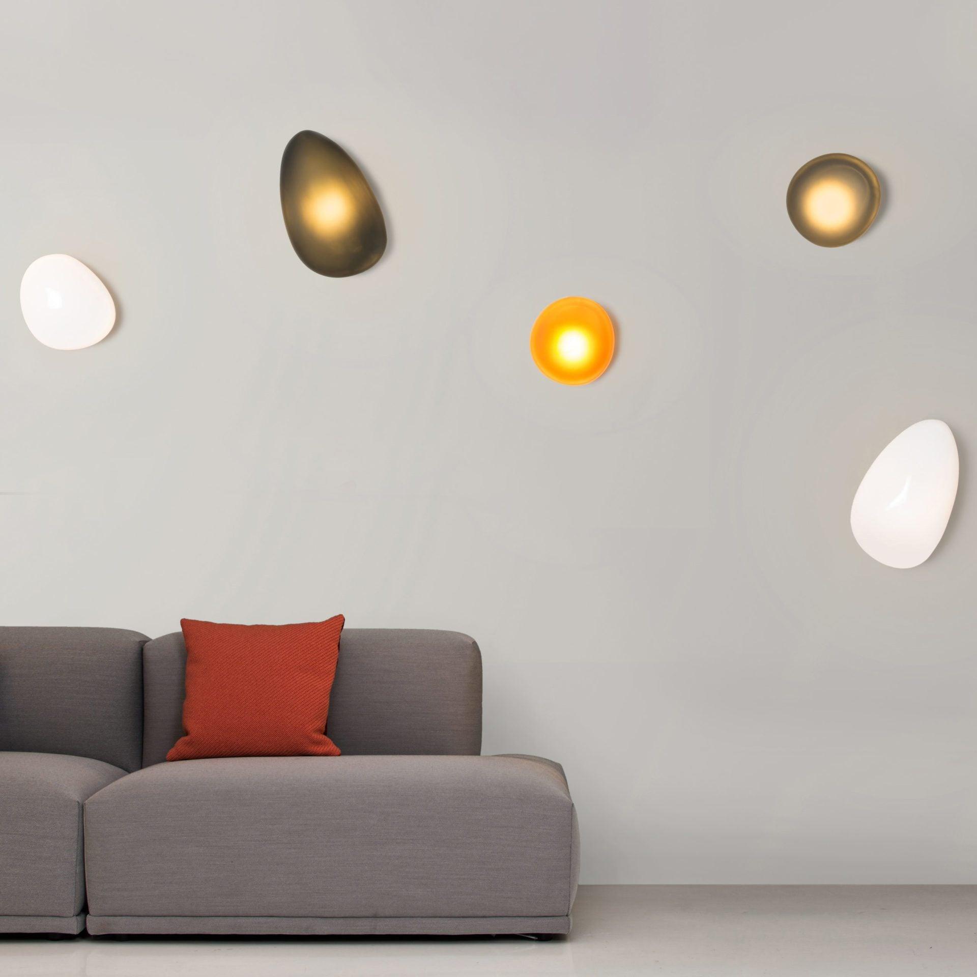 Bubble Glass Wall Lamp | Dimmable, Integrated LED & Versatile for Wall or Ceiling Mounting