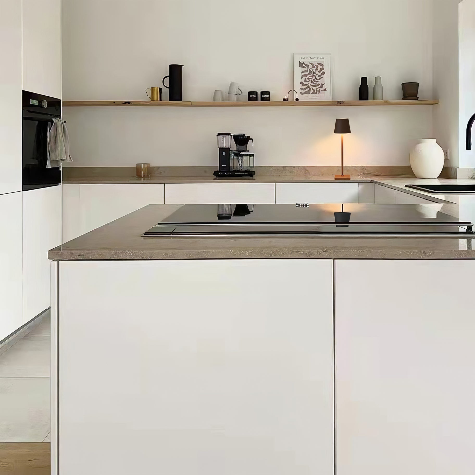 LED Built-in Battery Table Lamp - Portable Wireless Light for Home, Office, and Outdoor Use