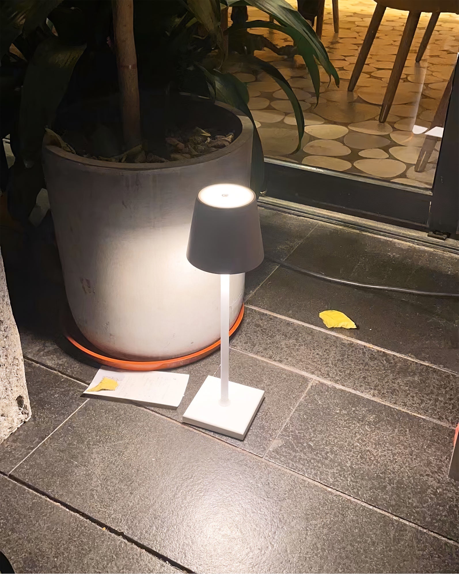 LED Built-in Battery Table Lamp - Portable Wireless Light for Home, Office, and Outdoor Use