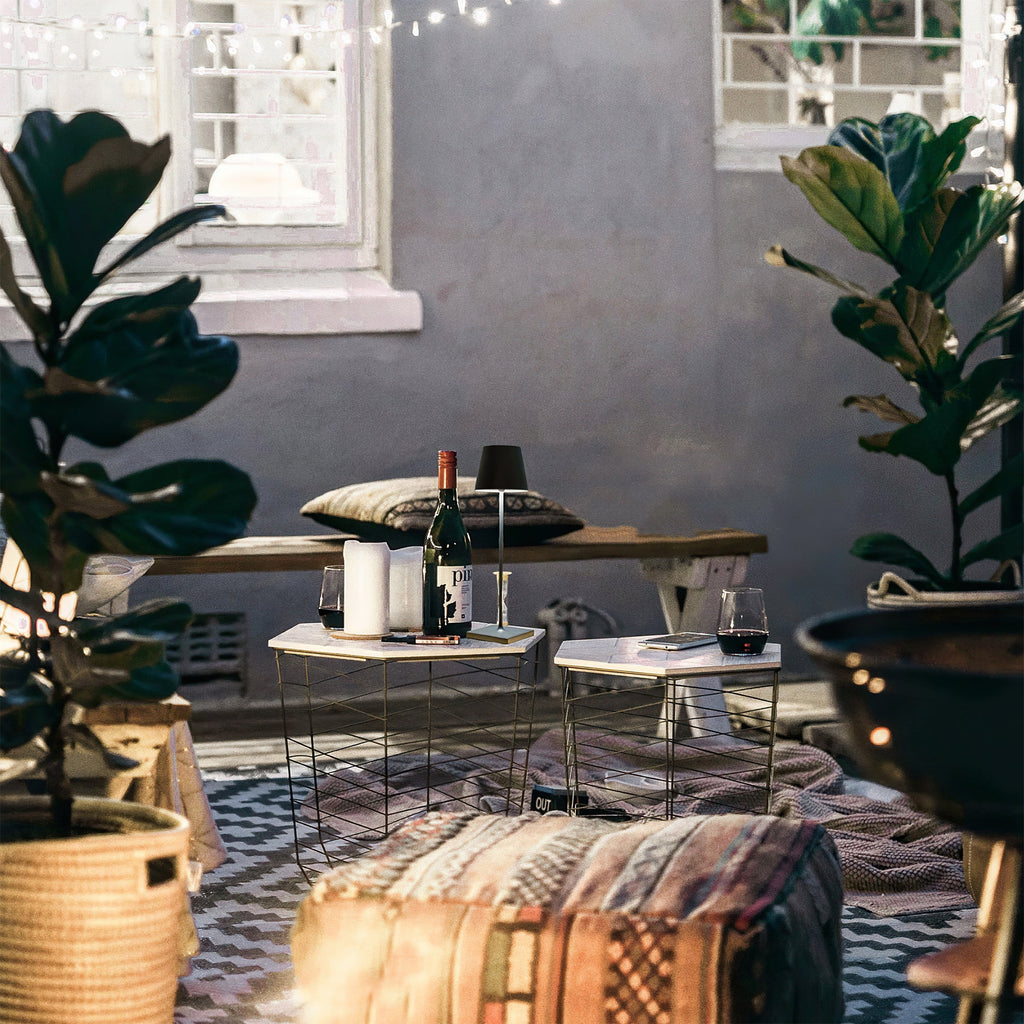 LED Built-in Battery Table Lamp - Portable Wireless Light for Home, Office, and Outdoor Use