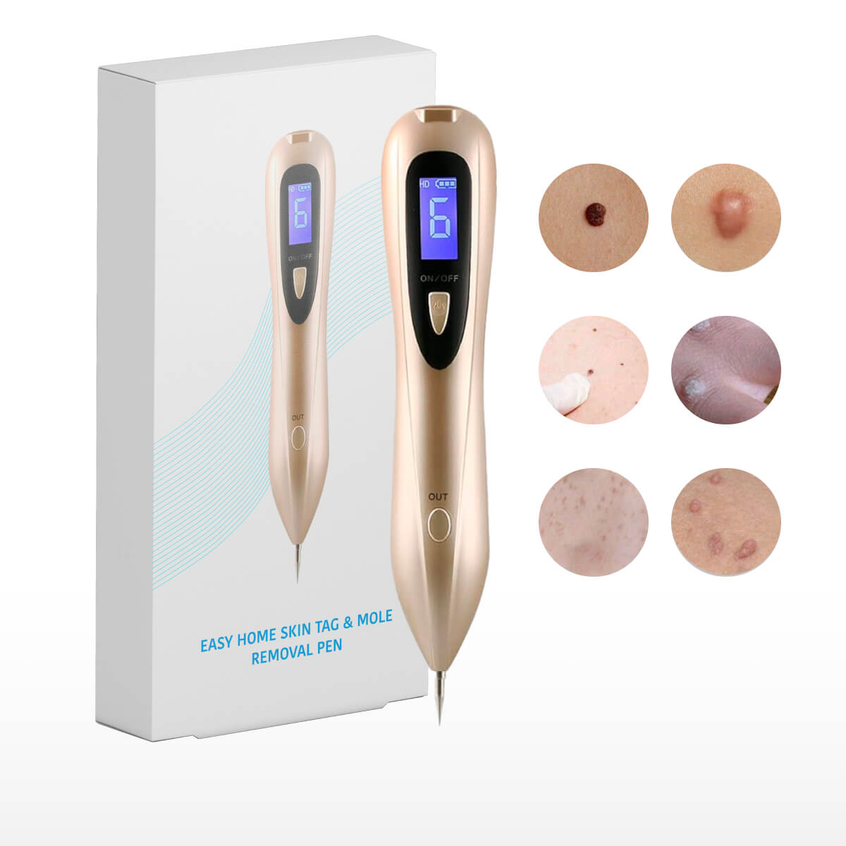 Skin tag Remover Pen, Mole and Wart Removal from home