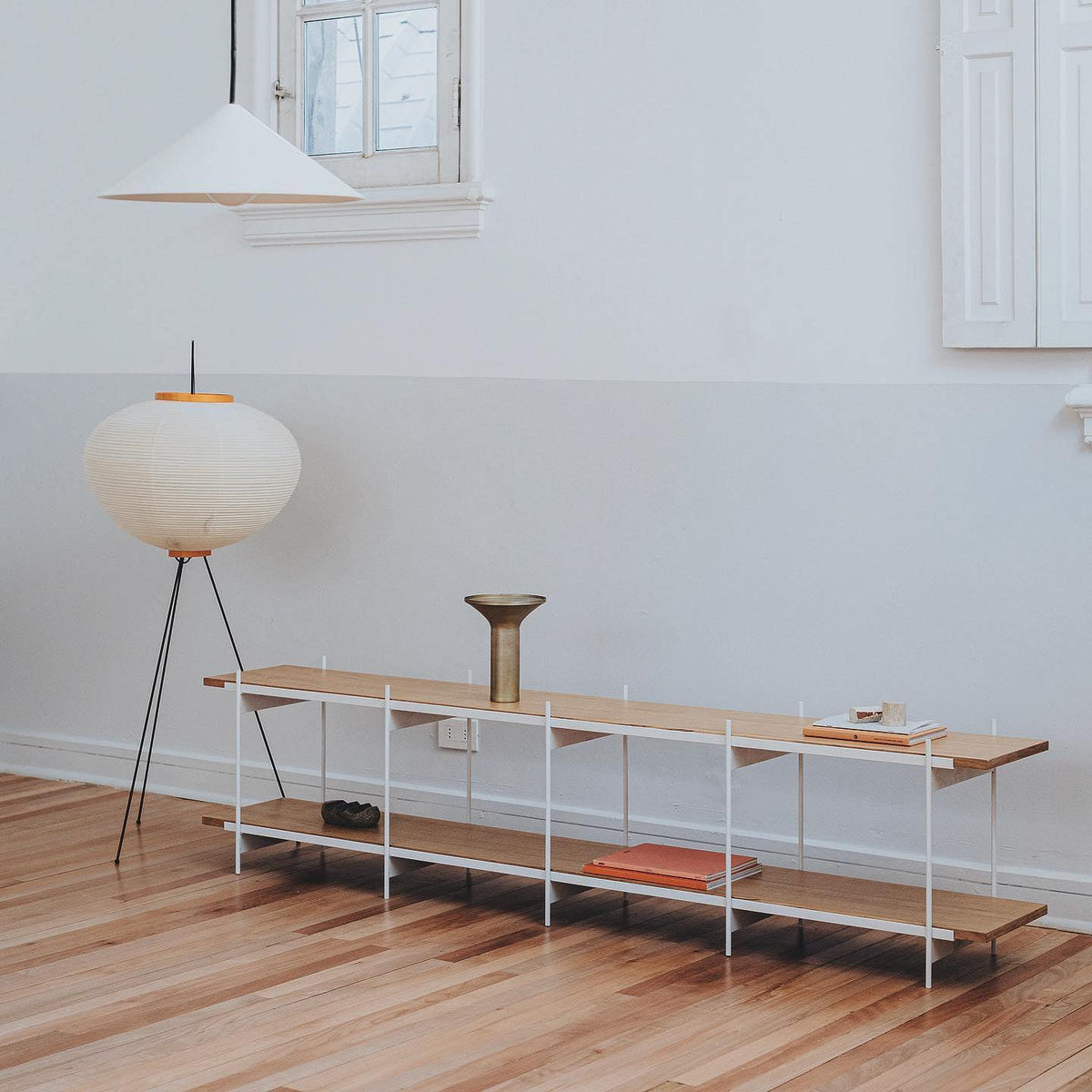 Rice Paper Floor Lamp | Mulberry Paper Shade, Metal Base & Ideal for Indoor Lighting