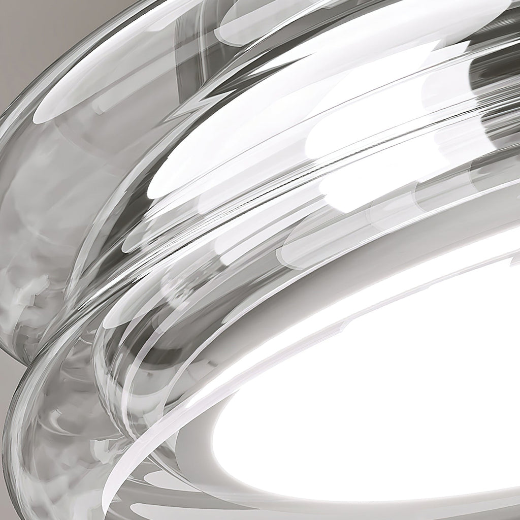 LED Ceiling Lamp - Modern Fixture with Adjustable Brightness - Ideal for Living Room & Bedroom Lighting