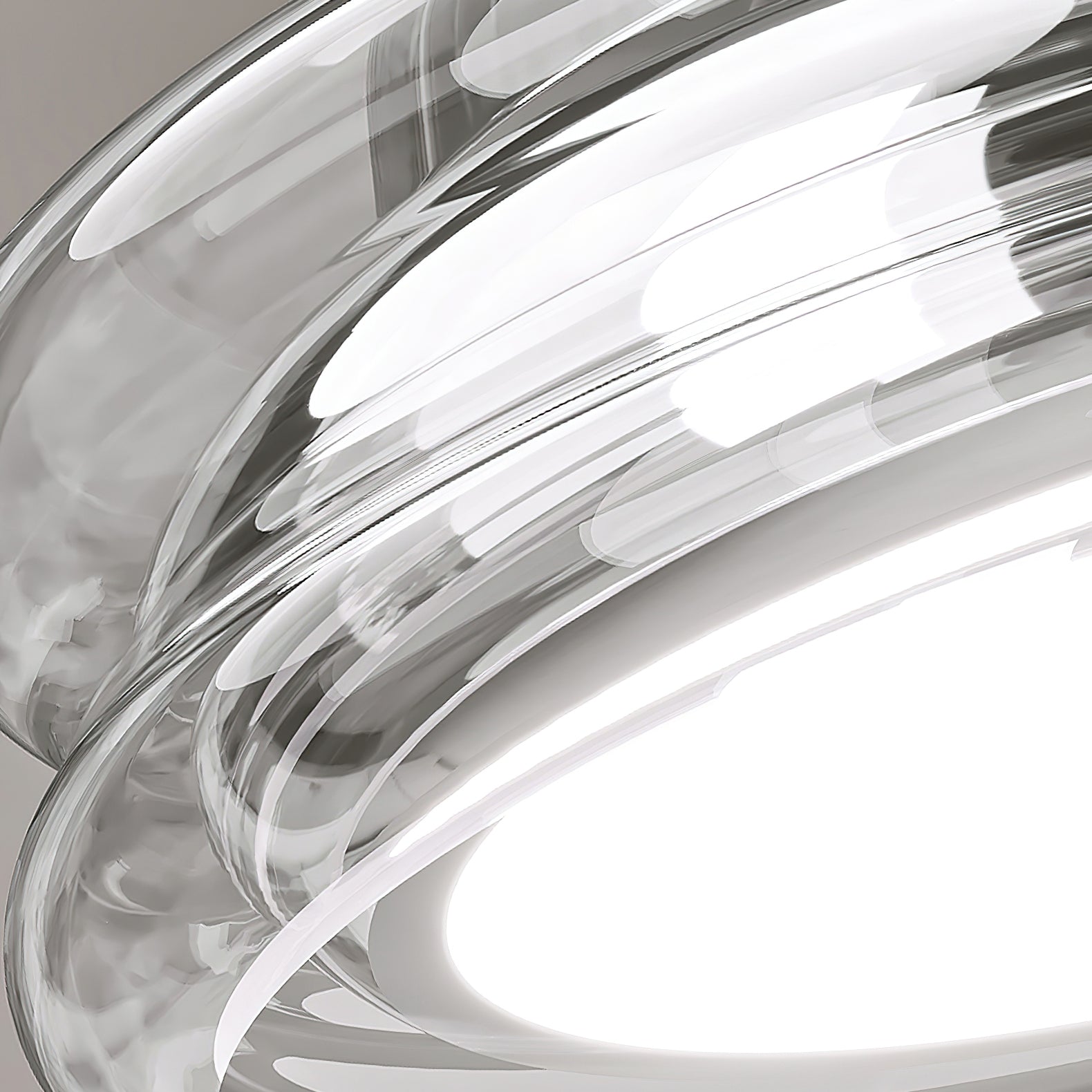 LED Ceiling Lamp - Modern Fixture with Adjustable Brightness - Ideal for Living Room & Bedroom Lighting