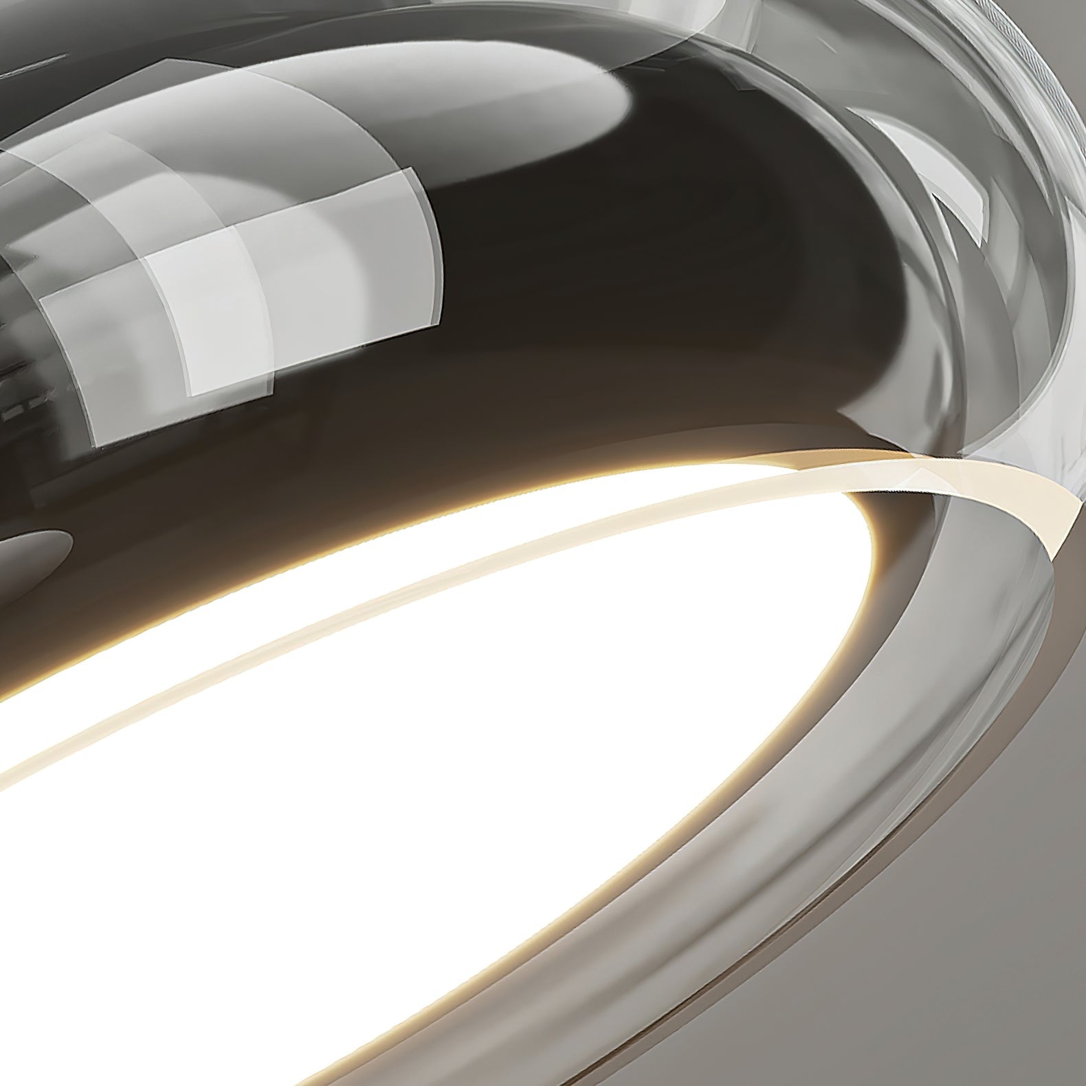 LED Ceiling Lamp - Modern Fixture with Adjustable Brightness - Ideal for Living Room & Bedroom Lighting