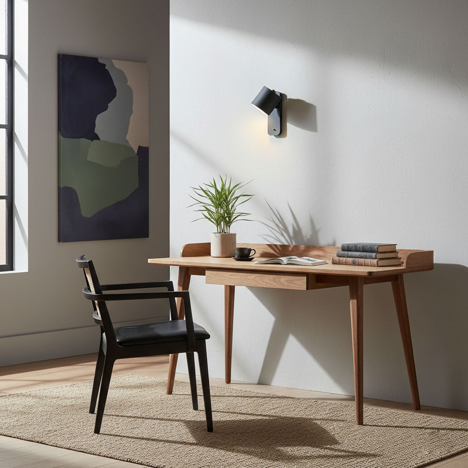 Rotatable Cylinder Wall Lamp | 350-Degree Adjustable, Minimalist Design for Modern Indoor Spaces