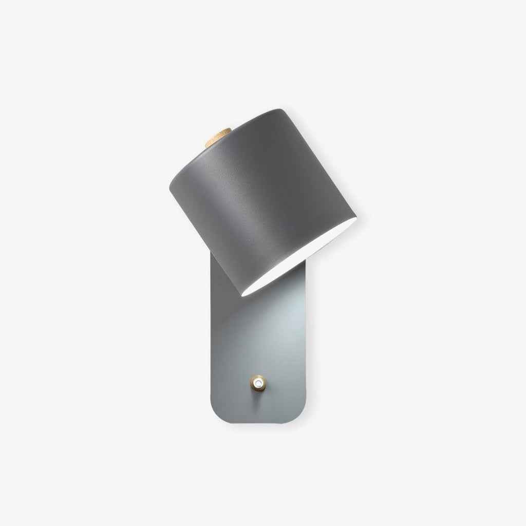Rotatable Cylinder Wall Lamp | 350-Degree Adjustable, Minimalist Design for Modern Indoor Spaces