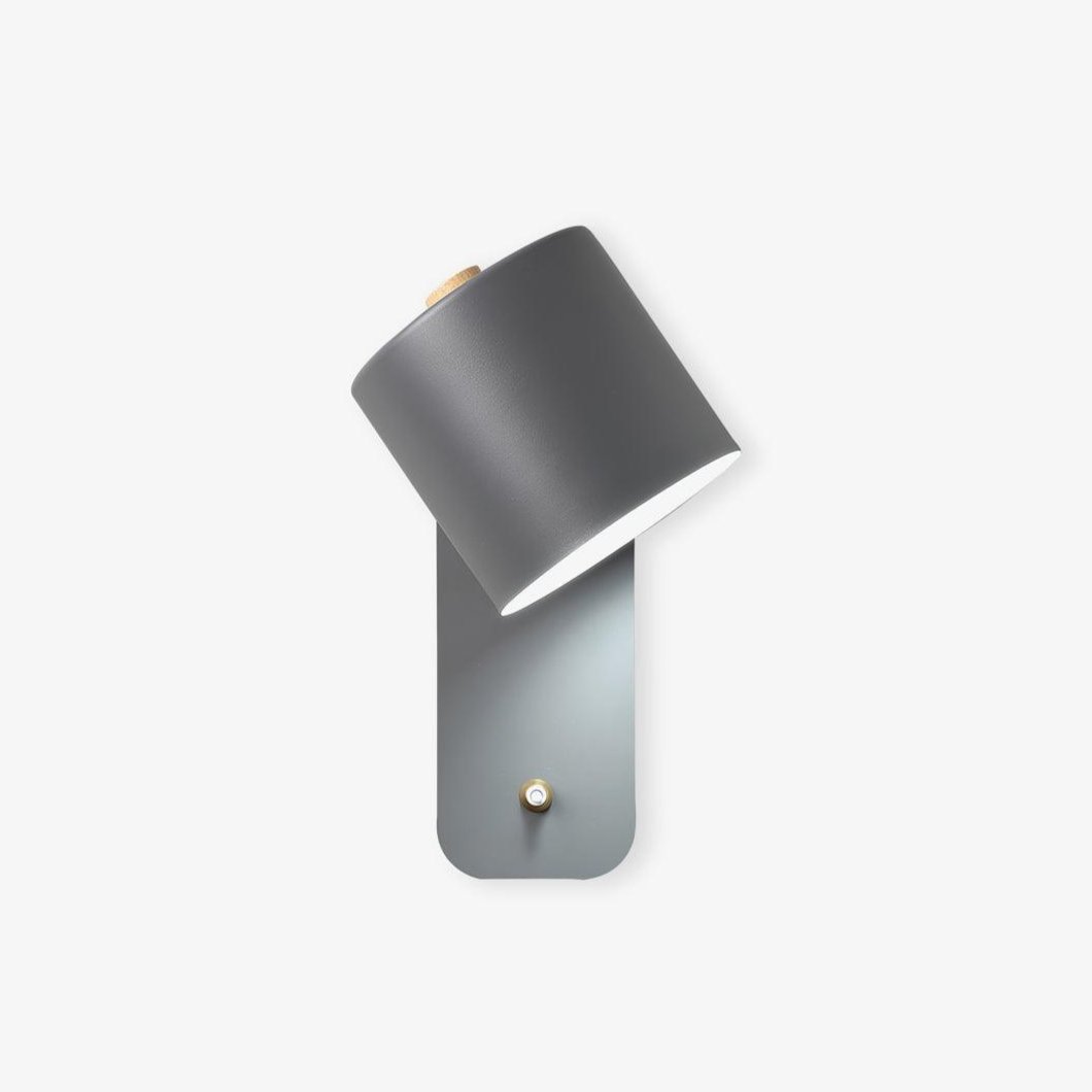 Rotatable Cylinder Wall Lamp | 350-Degree Adjustable, Minimalist Design for Modern Indoor Spaces
