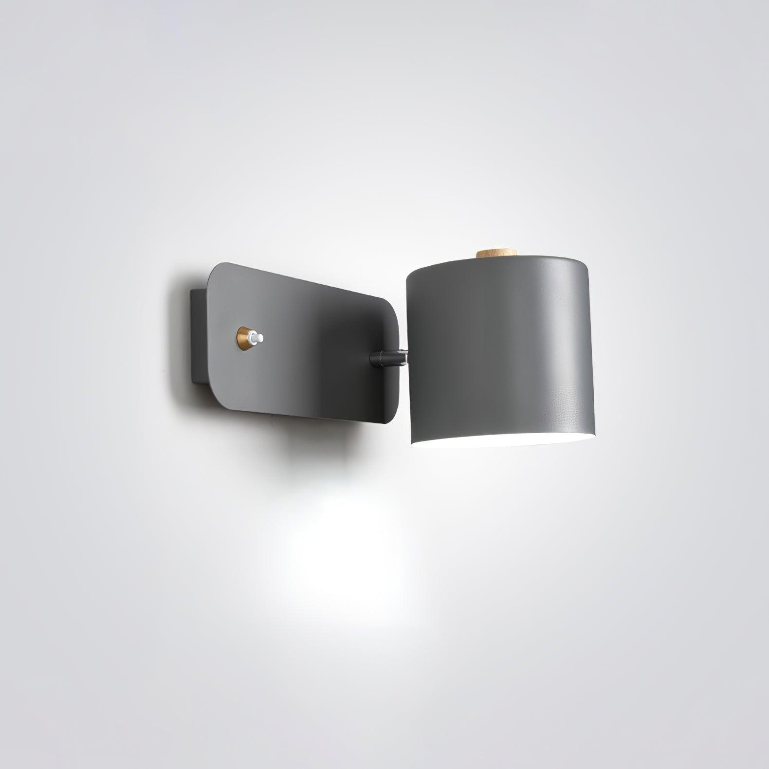 Rotatable Cylinder Wall Lamp | 350-Degree Adjustable, Minimalist Design for Modern Indoor Spaces