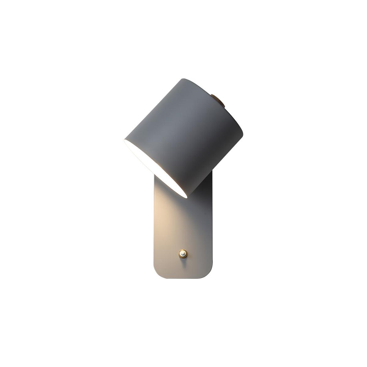 Rotatable Cylinder Wall Lamp | 350-Degree Adjustable, Minimalist Design for Modern Indoor Spaces