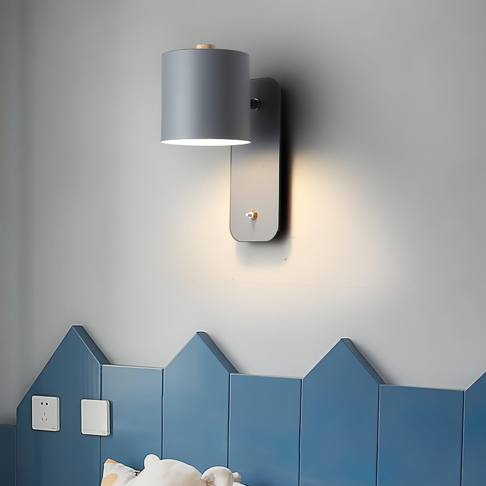 Rotatable Cylinder Wall Lamp | 350-Degree Adjustable, Minimalist Design for Modern Indoor Spaces