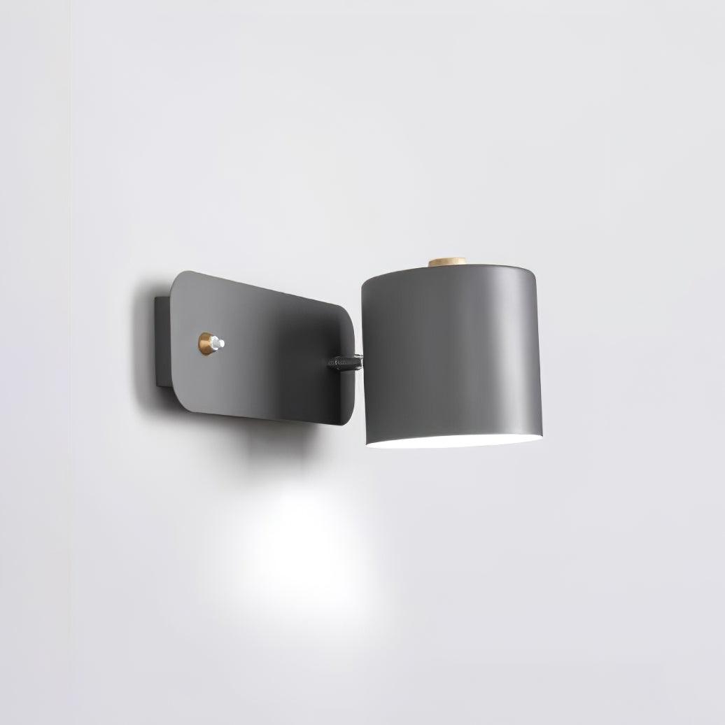 Rotatable Cylinder Wall Lamp | 350-Degree Adjustable, Minimalist Design for Modern Indoor Spaces
