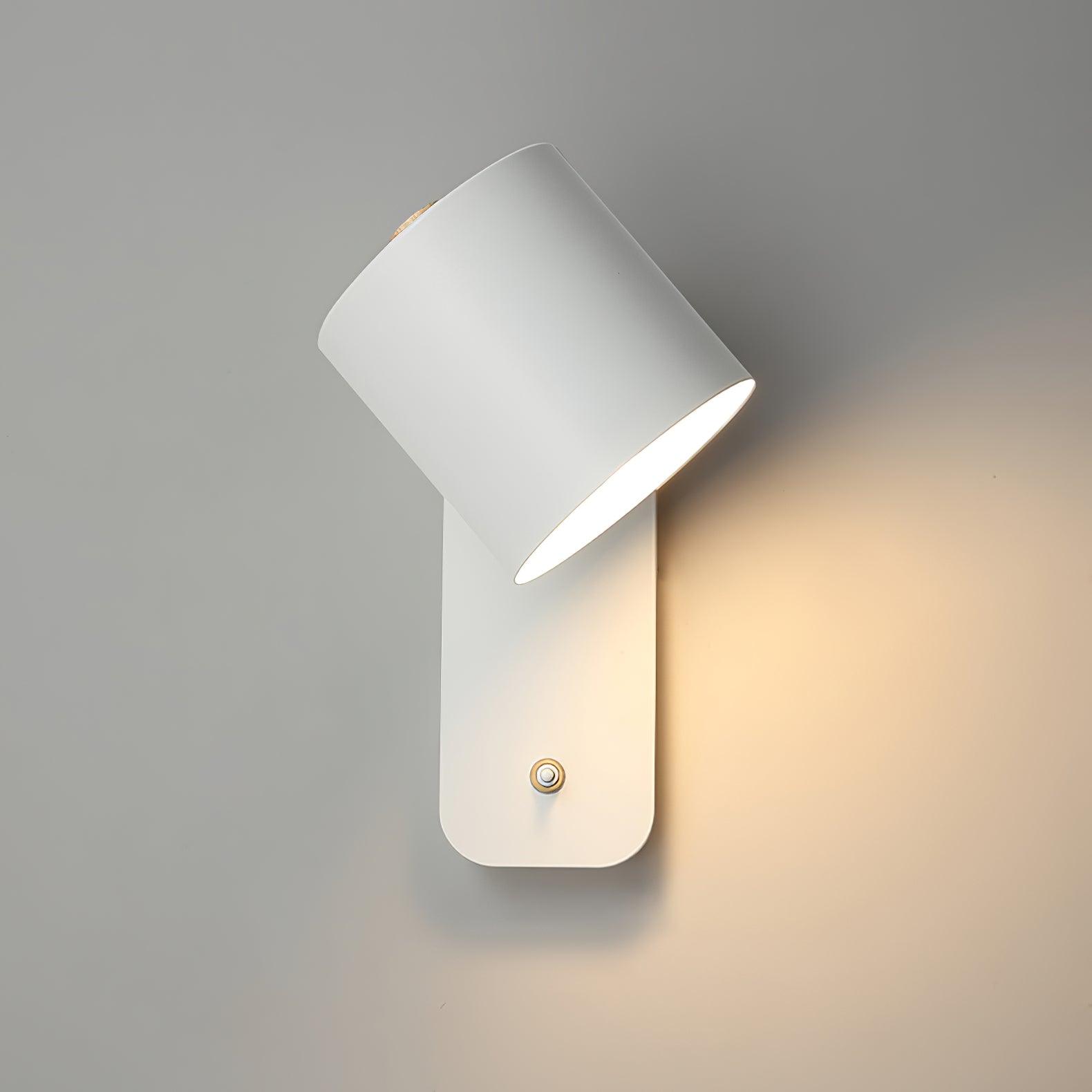 Rotatable Cylinder Wall Lamp | 350-Degree Adjustable, Minimalist Design for Modern Indoor Spaces