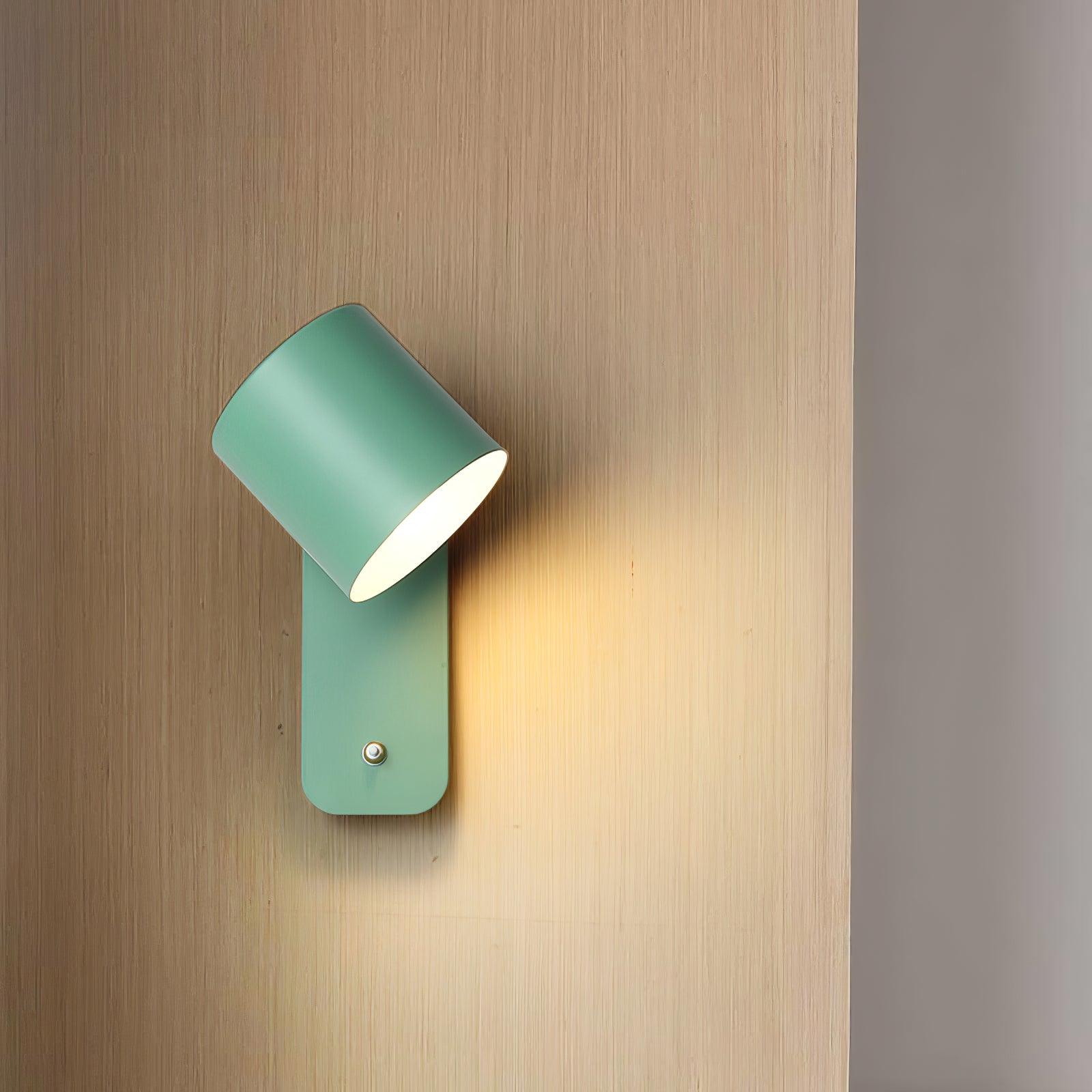 Rotatable Cylinder Wall Lamp | 350-Degree Adjustable, Minimalist Design for Modern Indoor Spaces