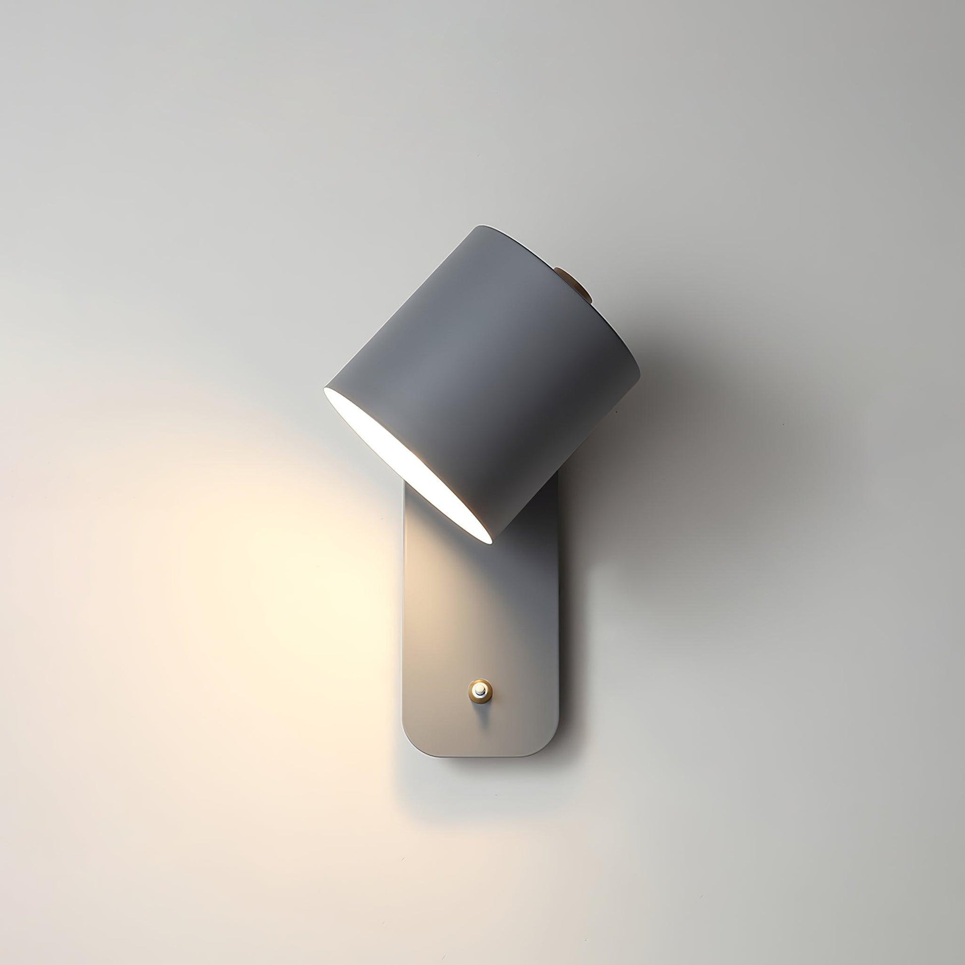 Rotatable Cylinder Wall Lamp | 350-Degree Adjustable, Minimalist Design for Modern Indoor Spaces