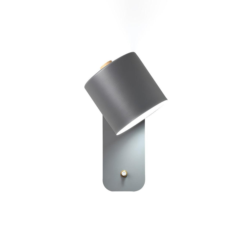 Rotatable Cylinder Wall Lamp | 350-Degree Adjustable, Minimalist Design for Modern Indoor Spaces