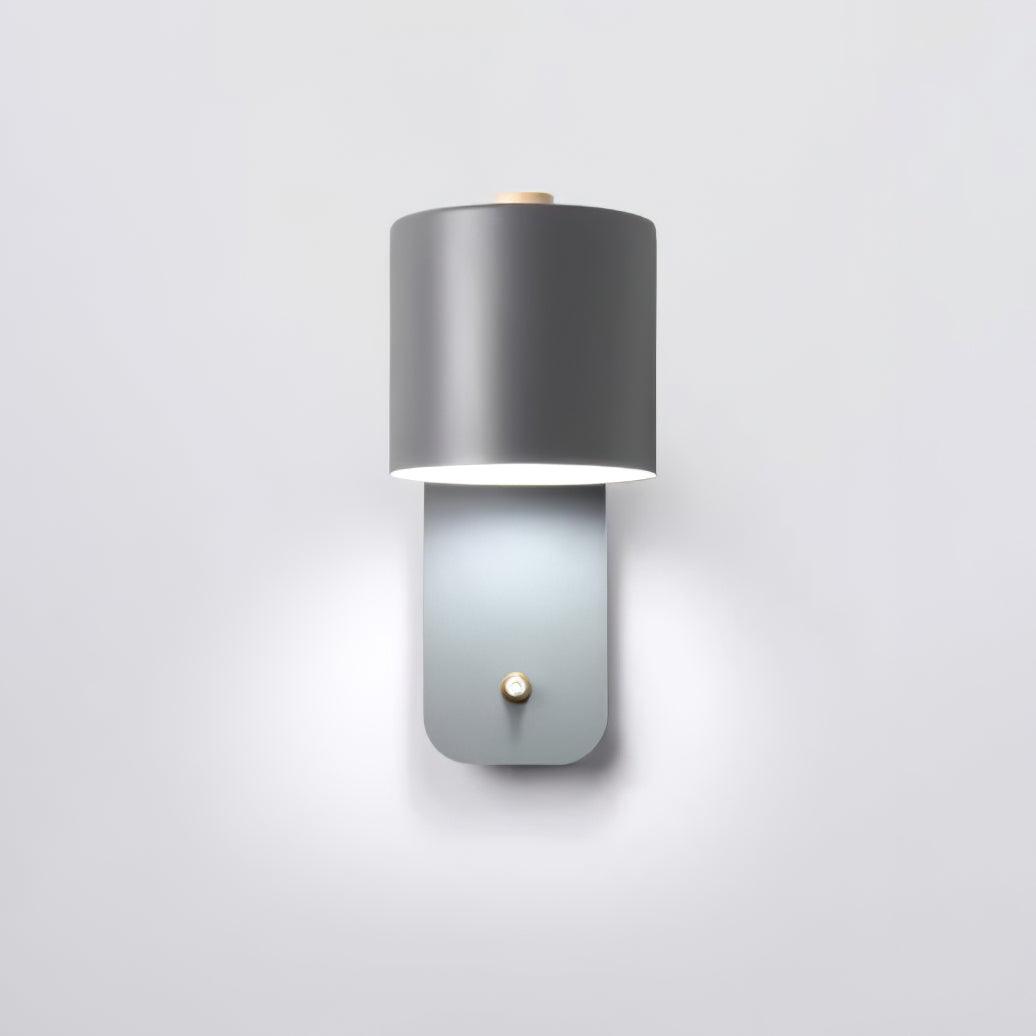Rotatable Cylinder Wall Lamp | 350-Degree Adjustable, Minimalist Design for Modern Indoor Spaces