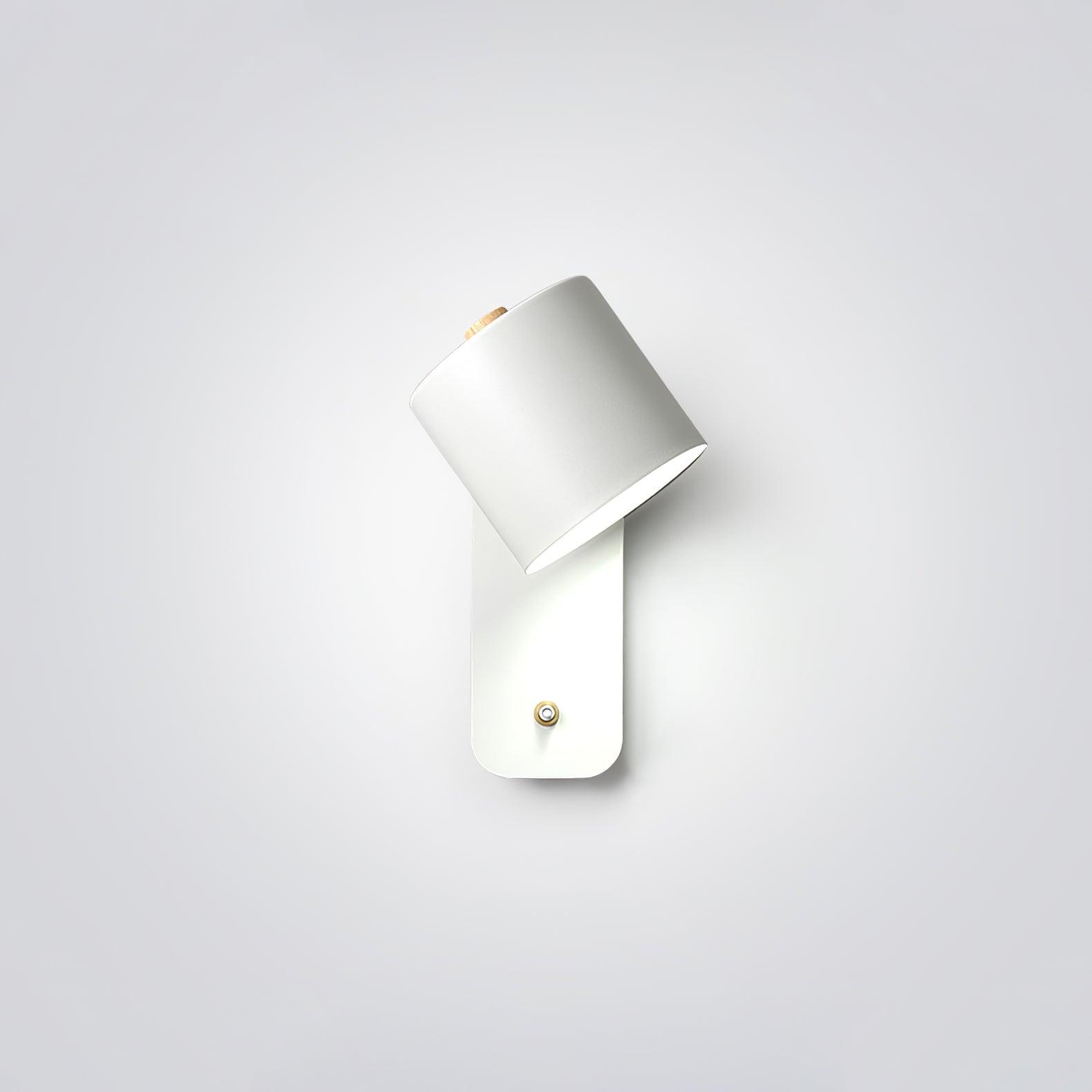 Rotatable Cylinder Wall Lamp | 350-Degree Adjustable, Minimalist Design for Modern Indoor Spaces
