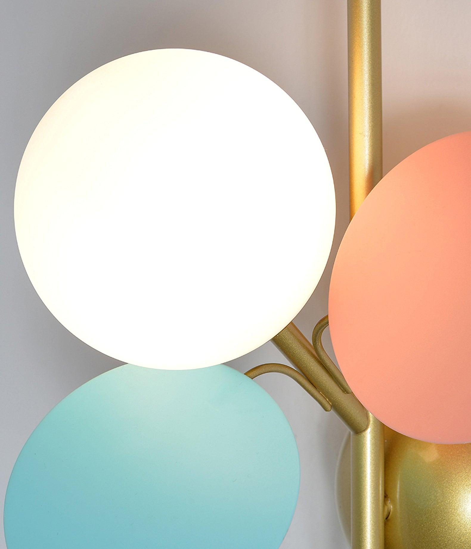 Colored Metal Wall Sconce | Mid-Century Modern Design for Kids' Rooms, Nurseries & Indoor Spaces
