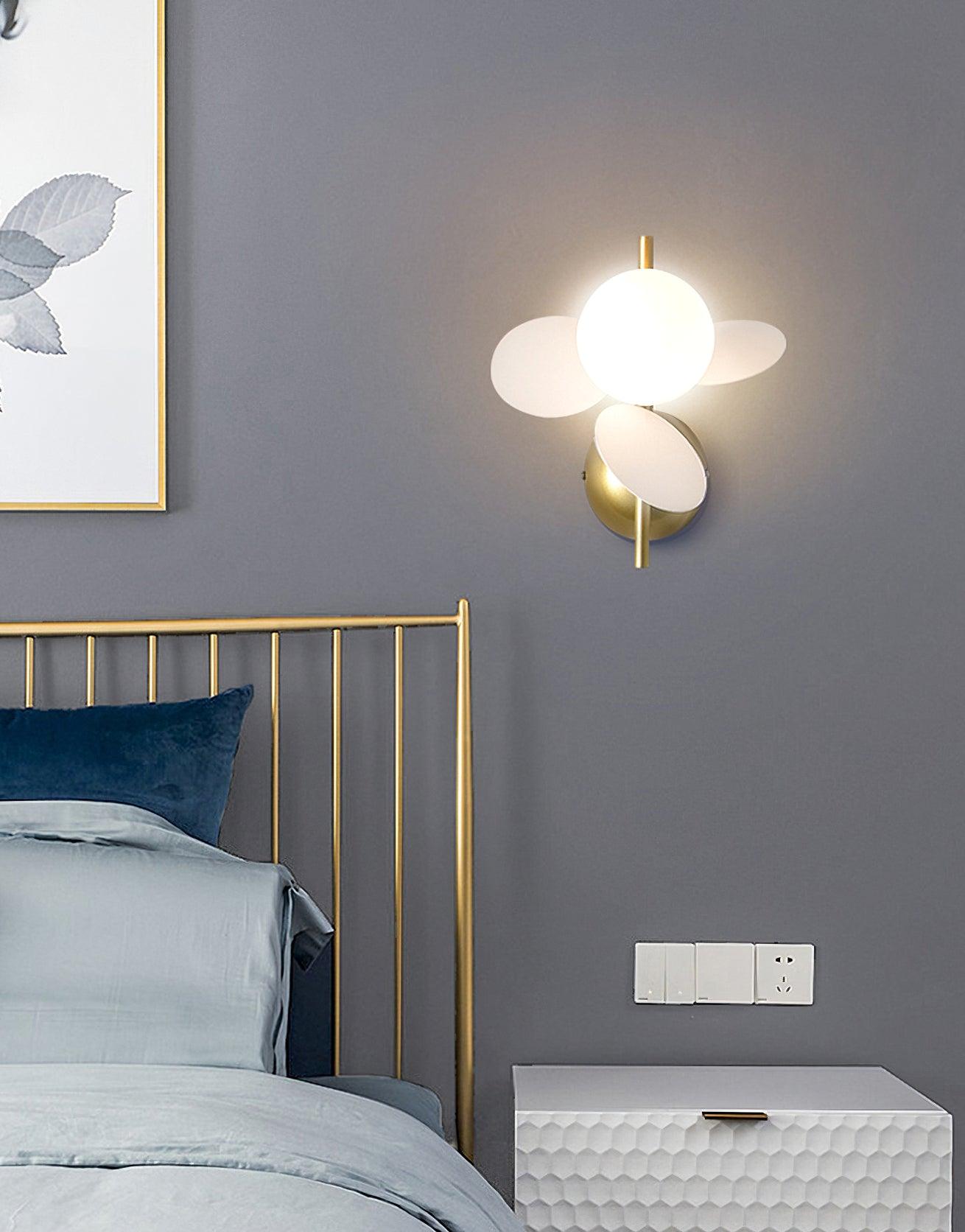 Colored Metal Wall Sconce | Mid-Century Modern Design for Kids' Rooms, Nurseries & Indoor Spaces