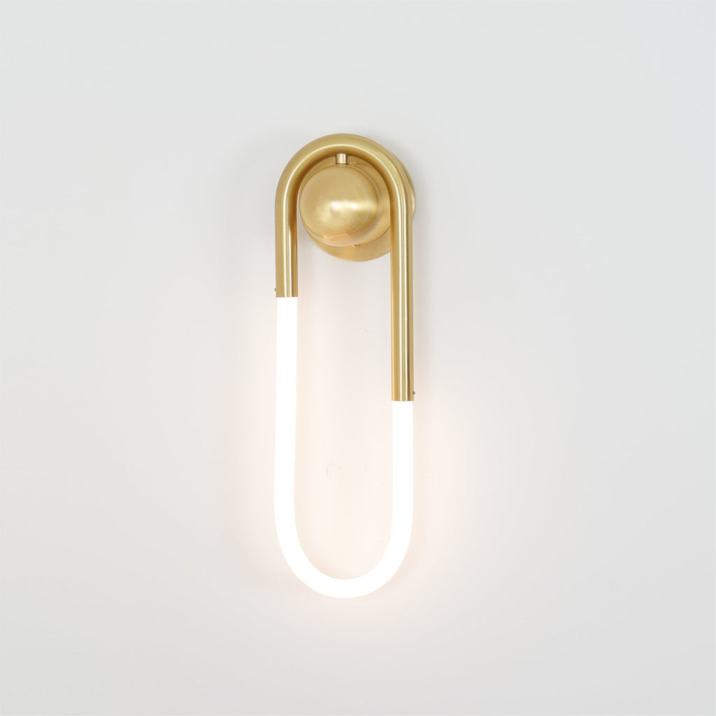 LED Wall Lamp - Rudi Loop Design - Modern Lighting Fixture for Living Room & Bedroom