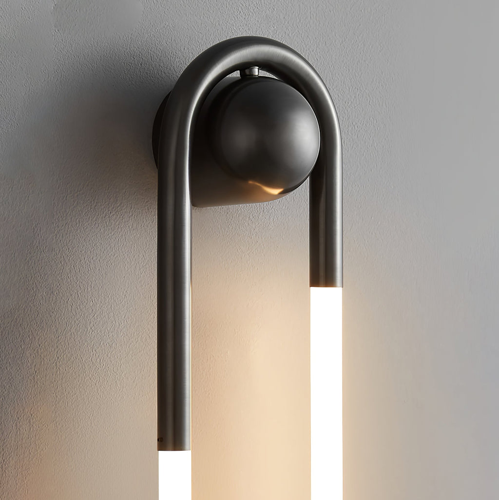 LED Wall Lamp - Rudi Loop Design - Modern Lighting Fixture for Living Room & Bedroom